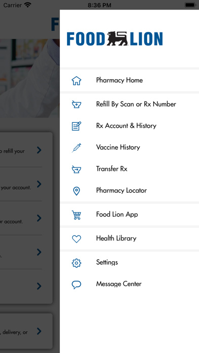 Food Lion Rx Screenshot