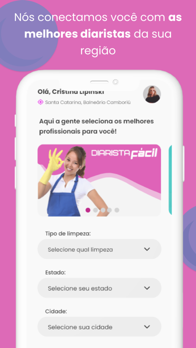 Diarista Fácil - CLIENTE Screenshot