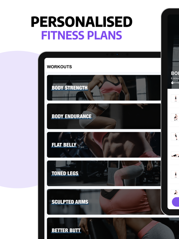 Screenshot #6 pour Home Workout - Female Fitness