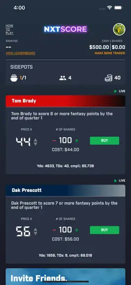 Game screenshot NXTSCORE apk