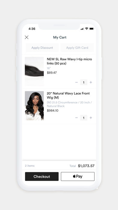 SL Raw Virgin Hair Screenshot