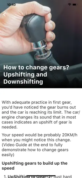 Game screenshot Learn How to Drive Manual Car hack