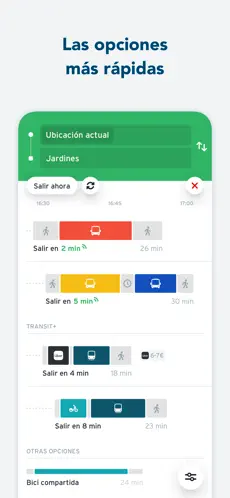 Obrázek 5 Transit • Horarios Bus y Metro iphone
