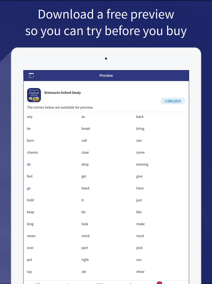 Dizionario Oxford Study