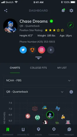 Game screenshot ROUTE College Football Recruit mod apk