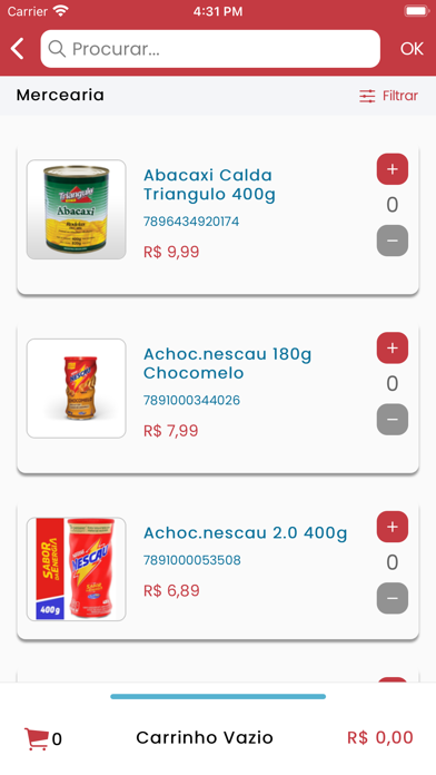 Supermercados Martinense Screenshot