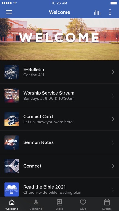 RiverLakes Community Church Screenshot