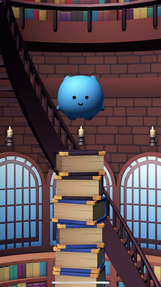 #5. Bloo Jump - Game for bookworms (iOS) Av: TwoDoor Games