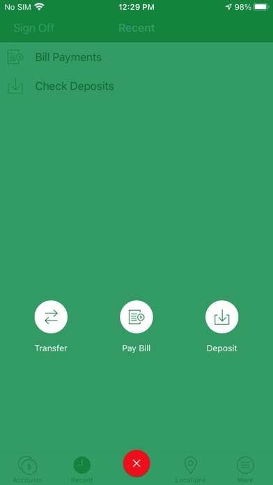 NBTC Mobile Business Banking Screenshot