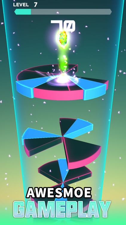 Spiral Rush Go-Jump On Tower