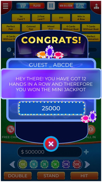 Blackjack King of Side Bets Screenshot