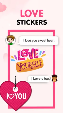 Game screenshot Valentine's Day Stickers! hack