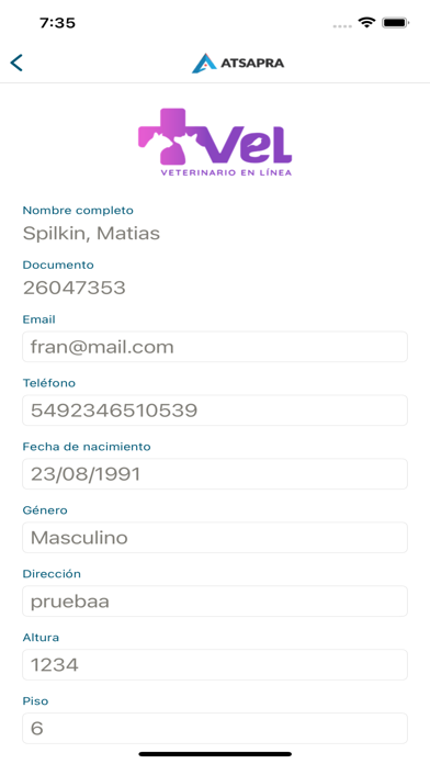 Screenshot #1 pour ATSAPRA