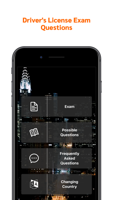 Driver's License Exam Canada Screenshot