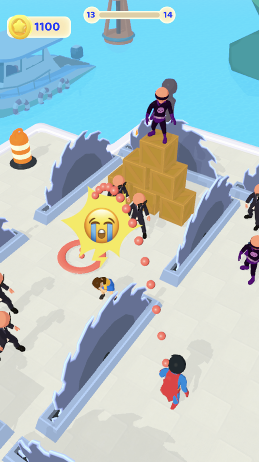 #5. Ragdoll Hero (iOS) 由: Lucky Kat Studios