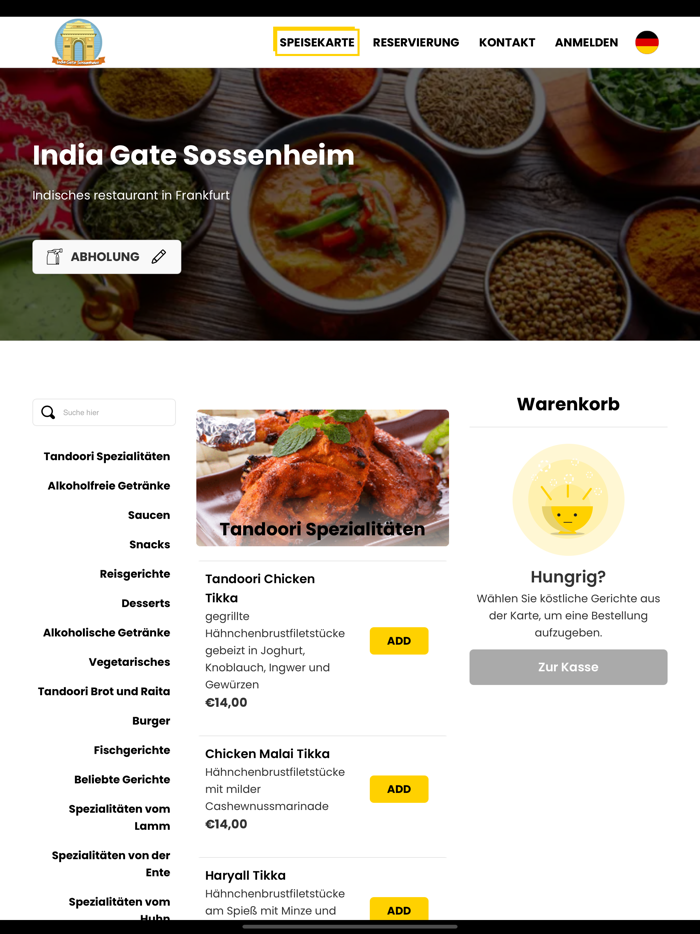 India Gate Sossenheim