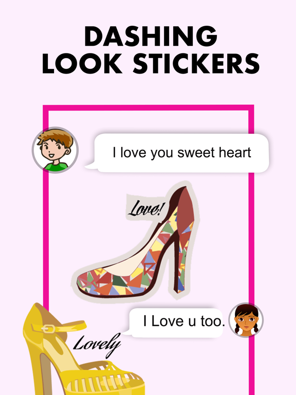 Screenshot #4 for Animated HIGH HEEL Stickers