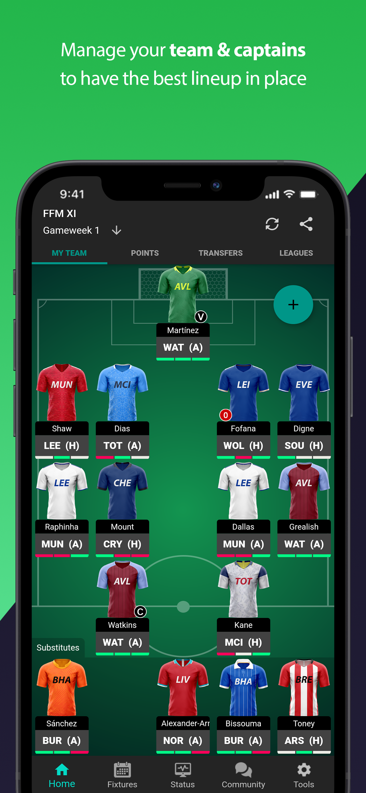 (FPL) Fantasy Football Manager