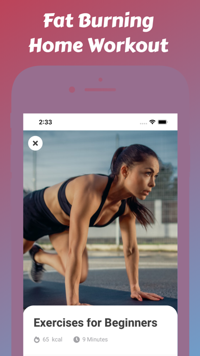 Aerobics Workout at Home Screenshot