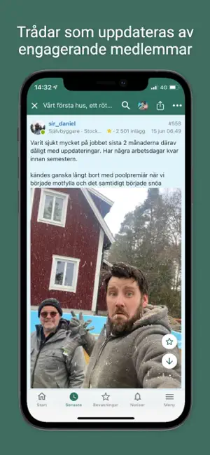 Byggahus.se iPhone screenshot 1