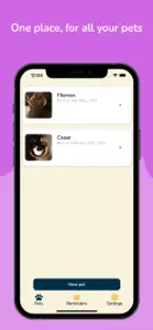 Petsy, for dogs and cats screenshot #1 for iPhone