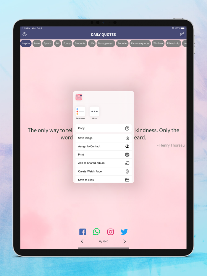 Motivational - Daily Quotes