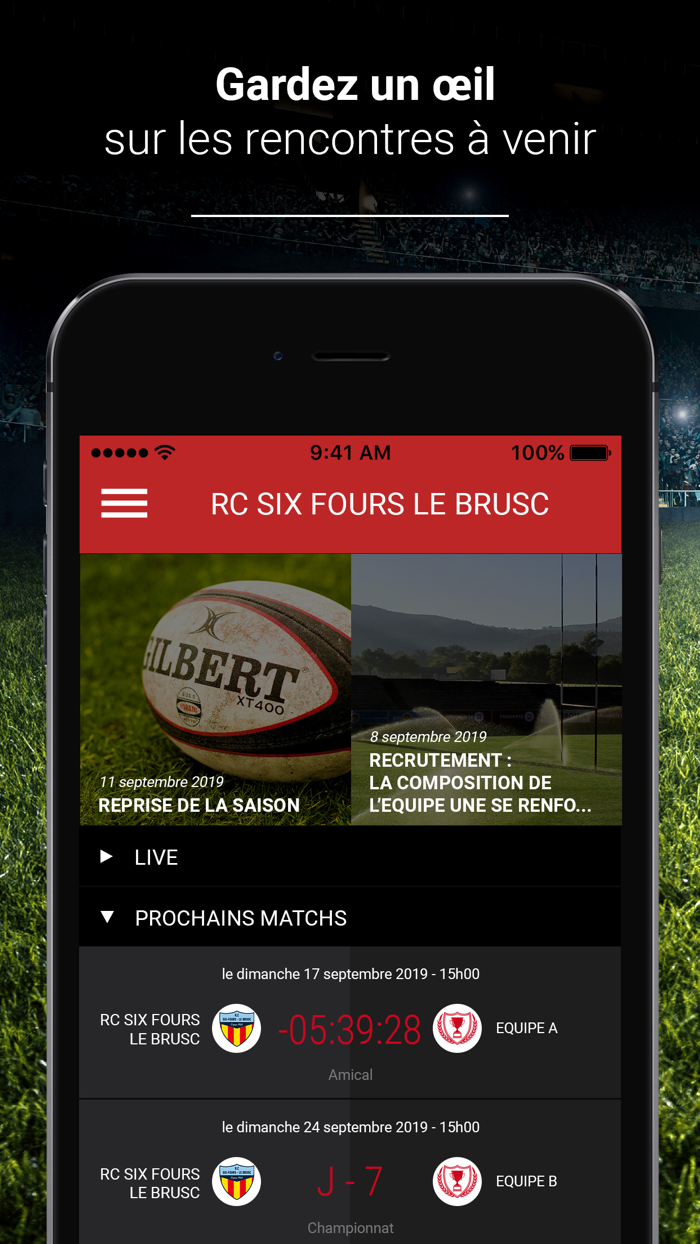 RC SIX FOURS LE BRUSC