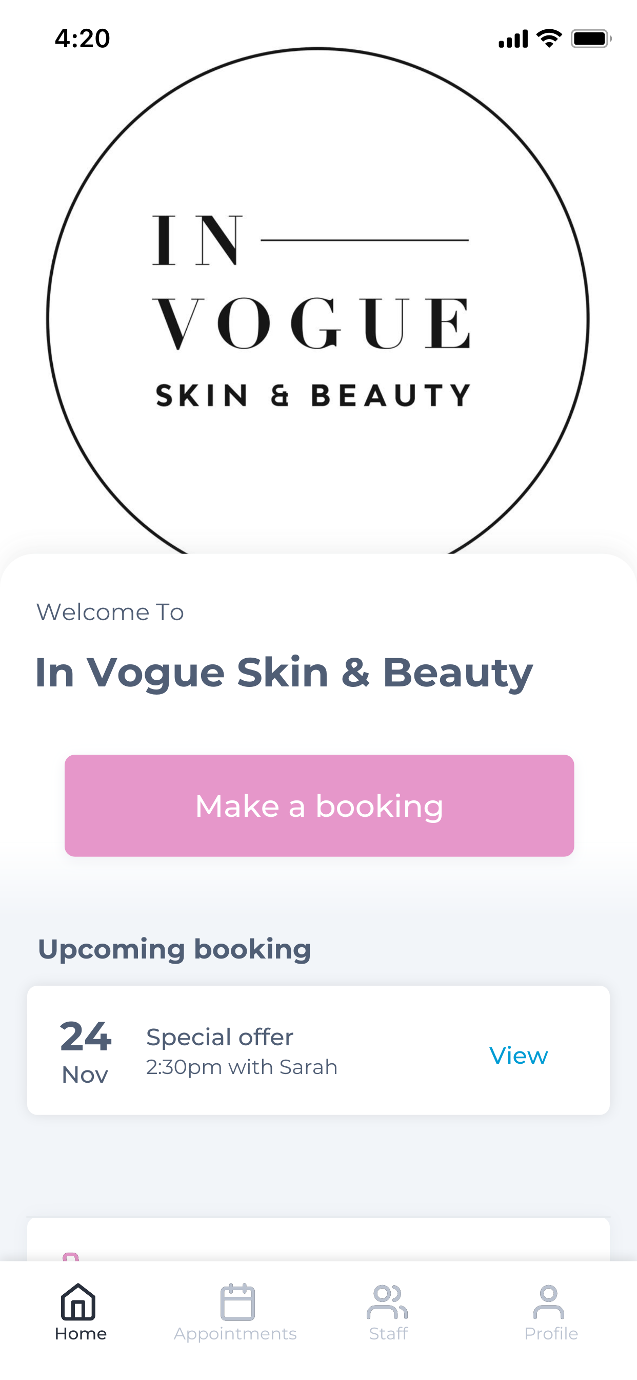 In Vogue Skin & Beauty