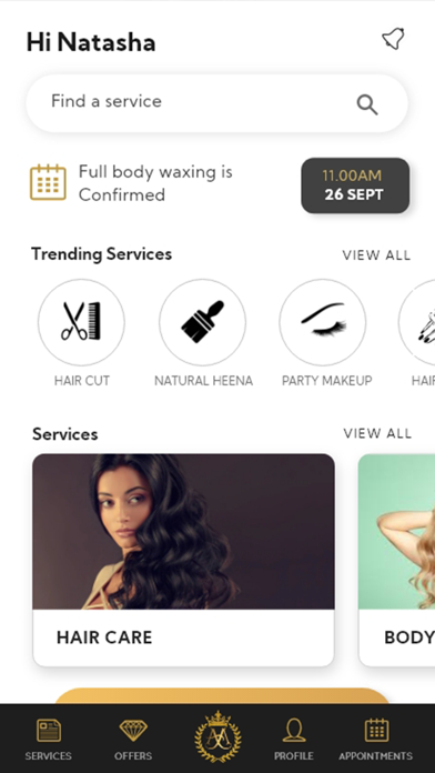 Amanora Beauty Lounge Screenshot