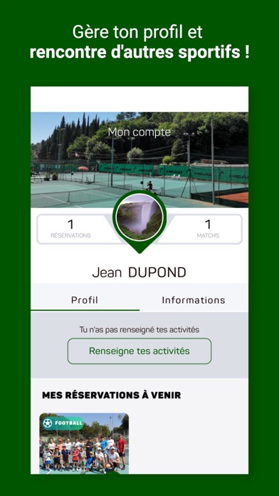 Tennis Club Acacias Screenshot