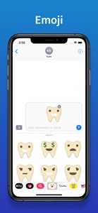Tooth Emojis Stickers for text screenshot #2 for iPhone