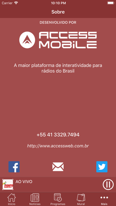 Ponto Norte FM Screenshot