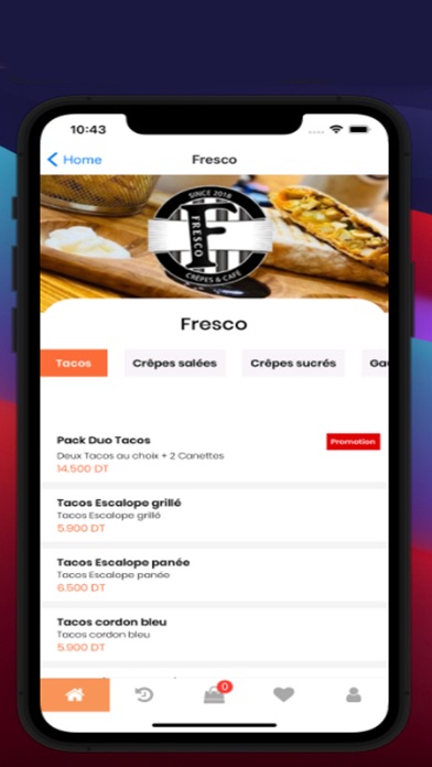 Livresto Express Screenshot