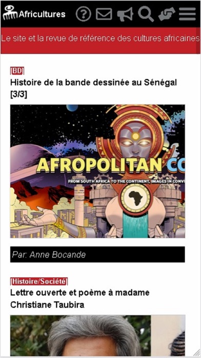 Screenshot #1 pour Africultures