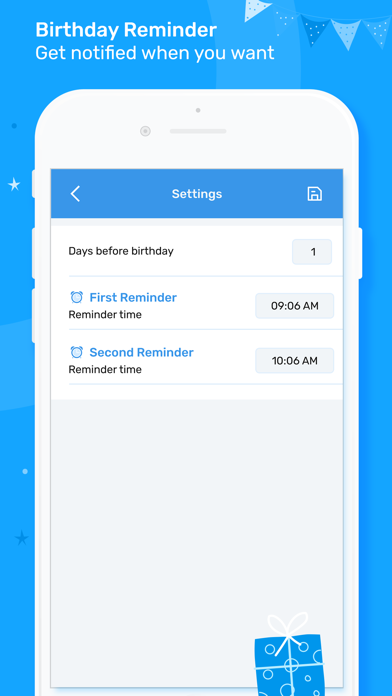 Birthday Reminder & Wish Screenshot