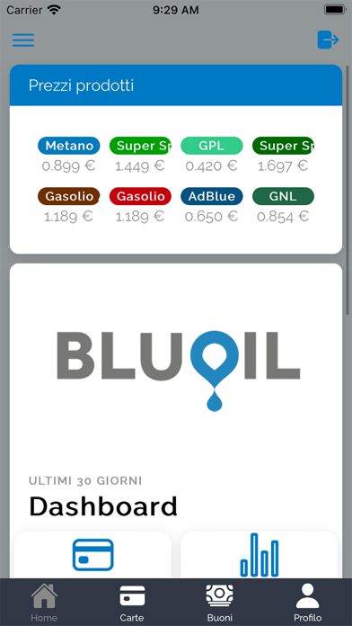 BluOil Screenshot