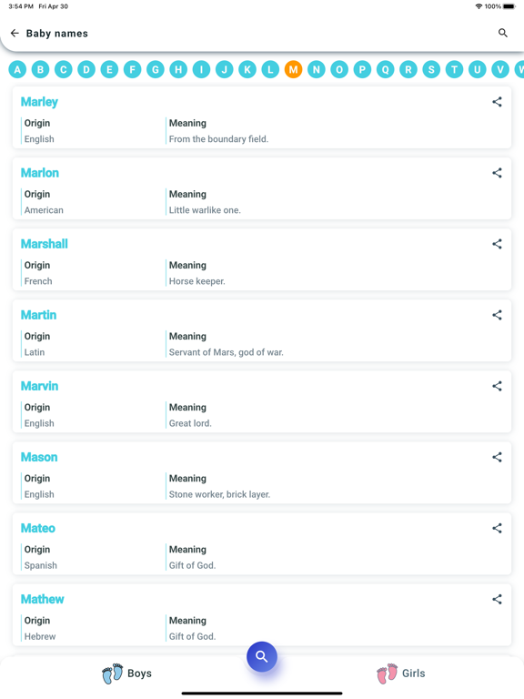 App screenshot