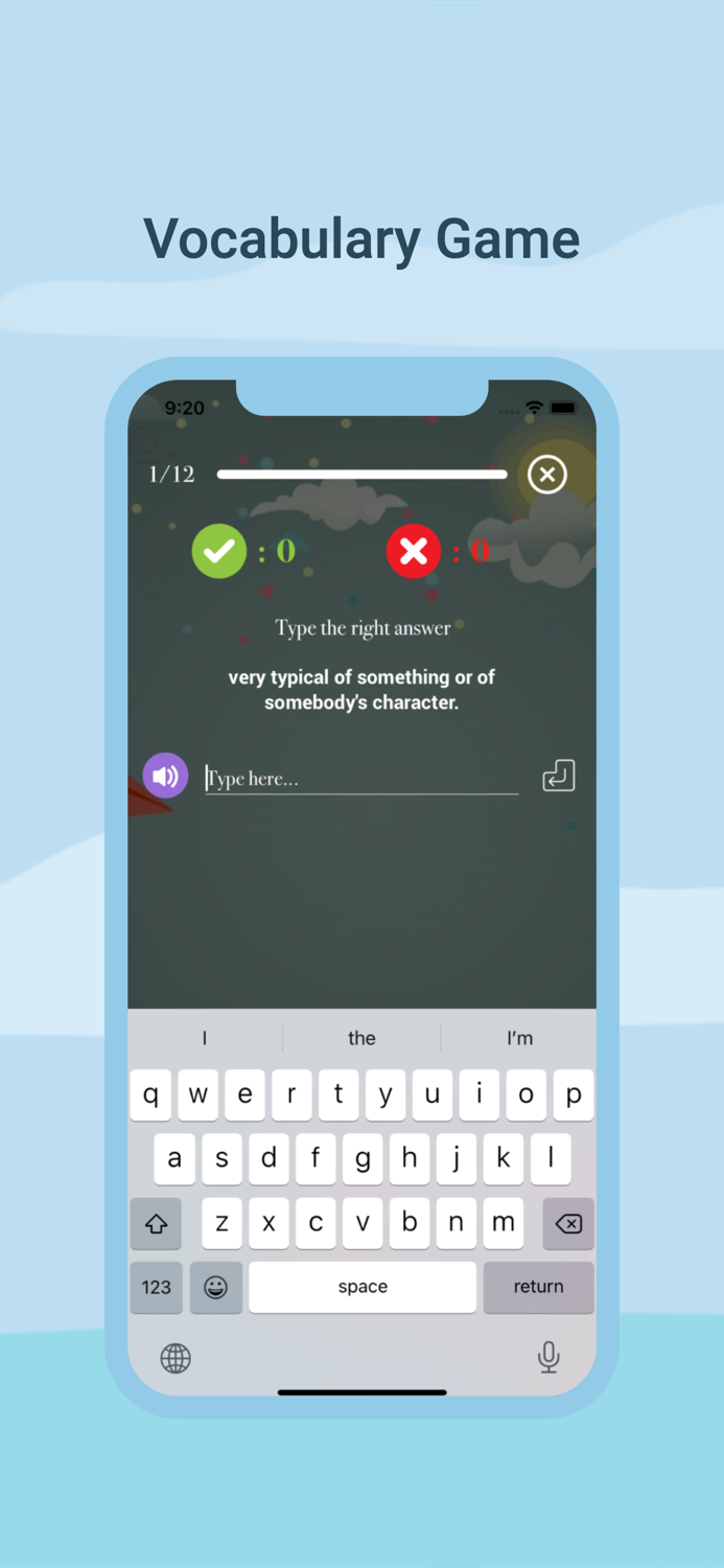 EVocabulary - Learn new words