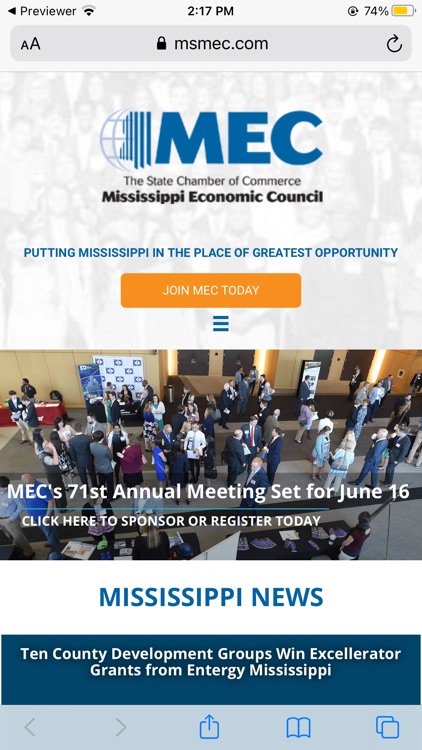 Mississippi Economic Council screenshot-4
