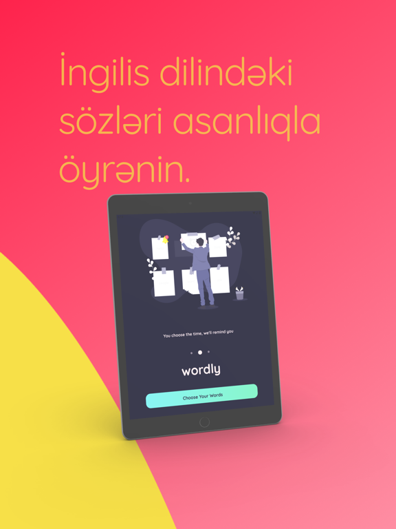 Wordly Learn English Words iPad screenshot 6 - Education app