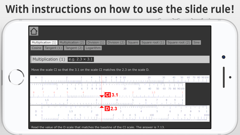 #2. Smart Slide Rule (iOS) 由: Sohta Itoh
