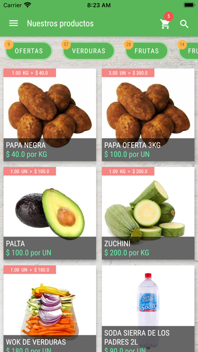 Verdulería el Parque Screenshot