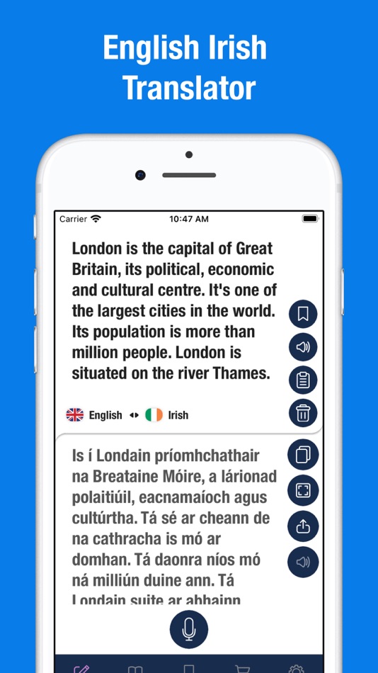 #1. English to Irish Translator. (iOS) 게시자: kasra Meshkin