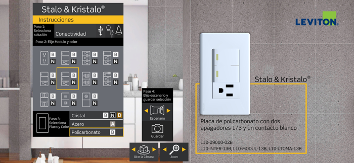 Leviton Stalo and Kristalo