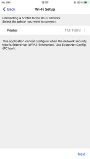 epson tm utility iphone screenshot 4