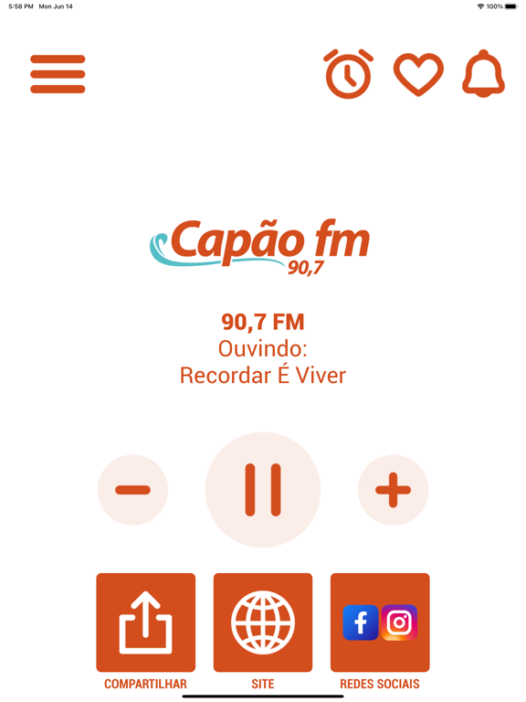 Screenshot #4 pour Rádio Capão FM - 90,7 FM