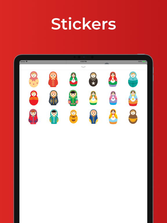 Screenshot #4 pour Russian dolls stickers emoji