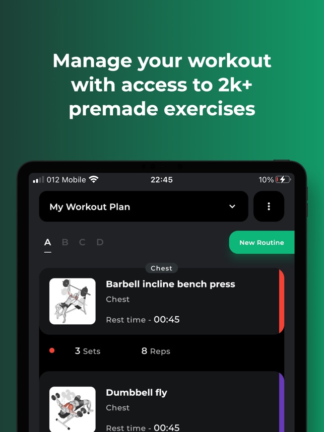 My Workout Plan Daily Tracker on the App Store