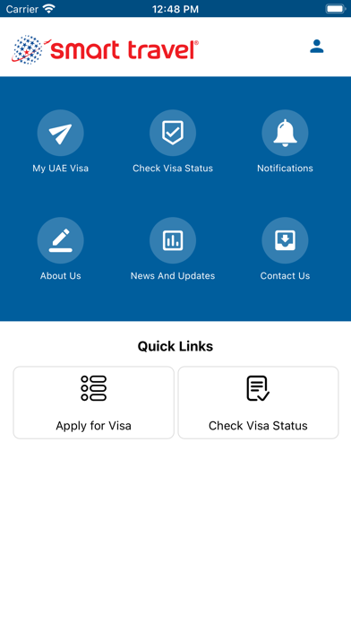 Smart Travel Visa App Screenshot