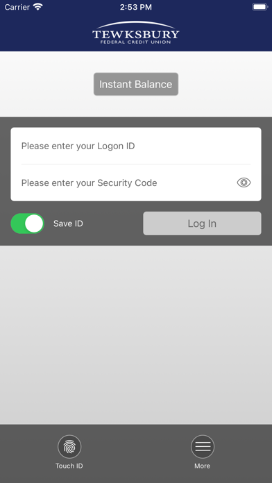 Tewksbury FCU Mobile Screenshot